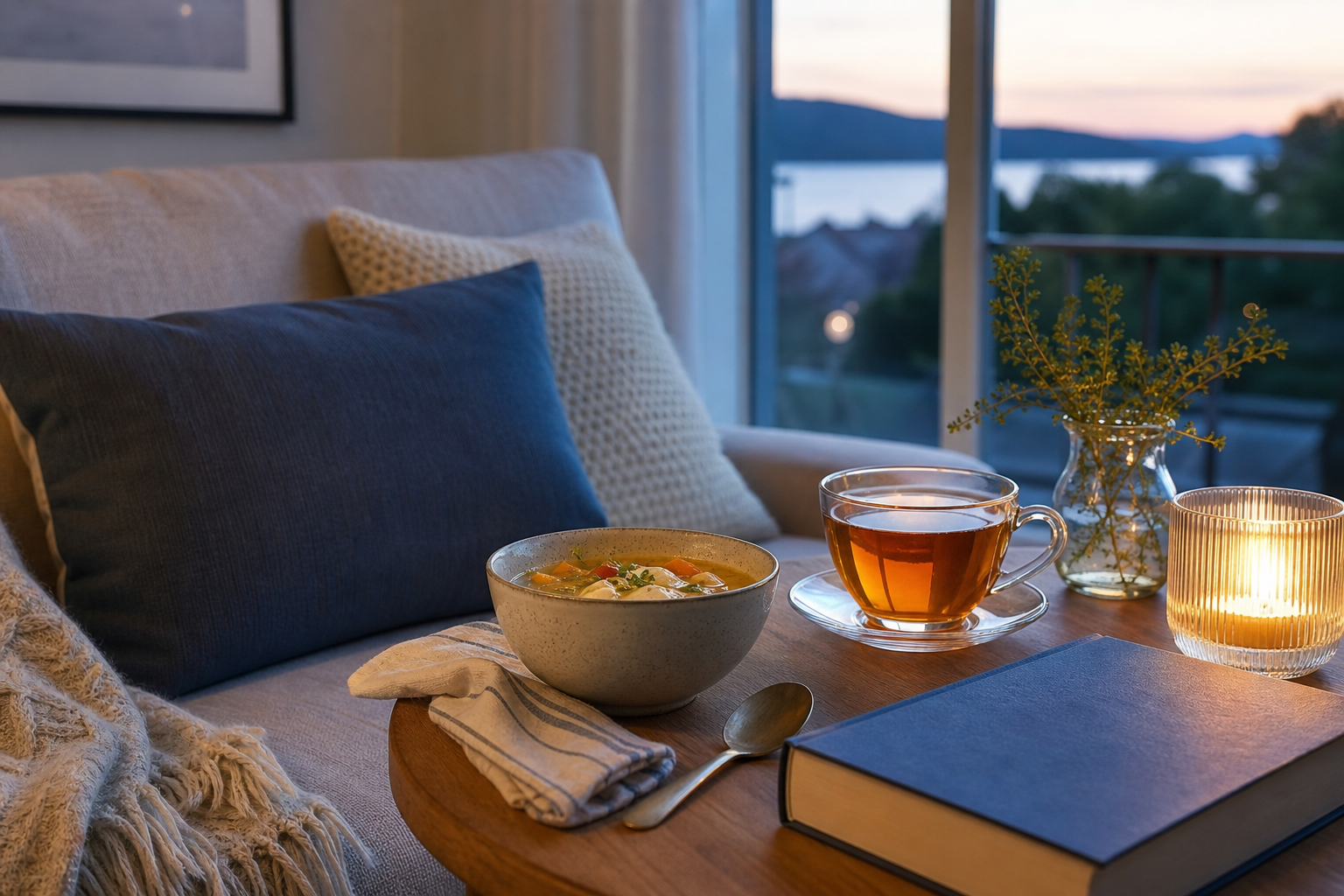 How to Build a Calmer Evening After Food Has Felt Hard All Day