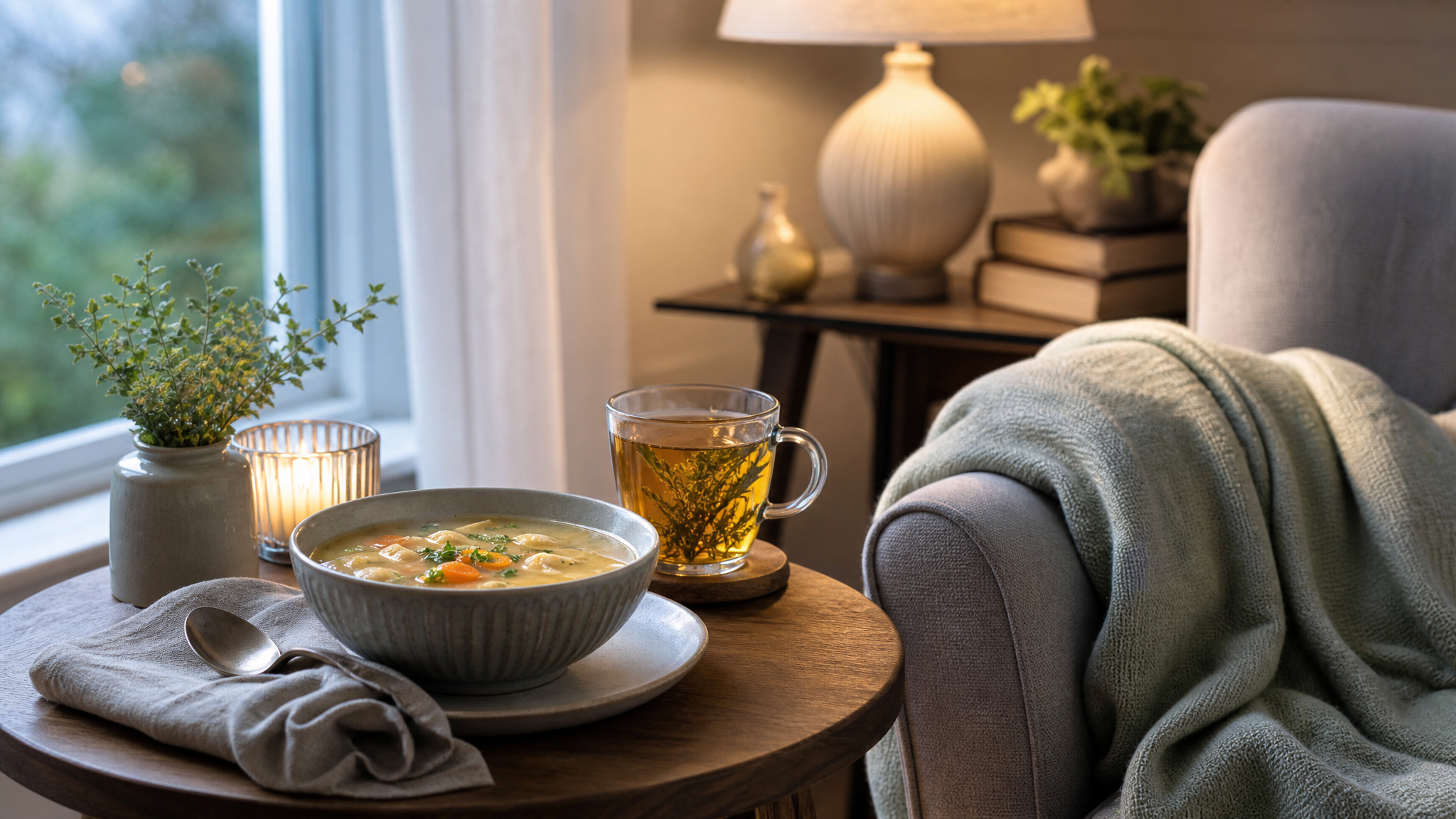 How to Make Evenings Feel Less Heavy When Your Gut Has Had a Long Day