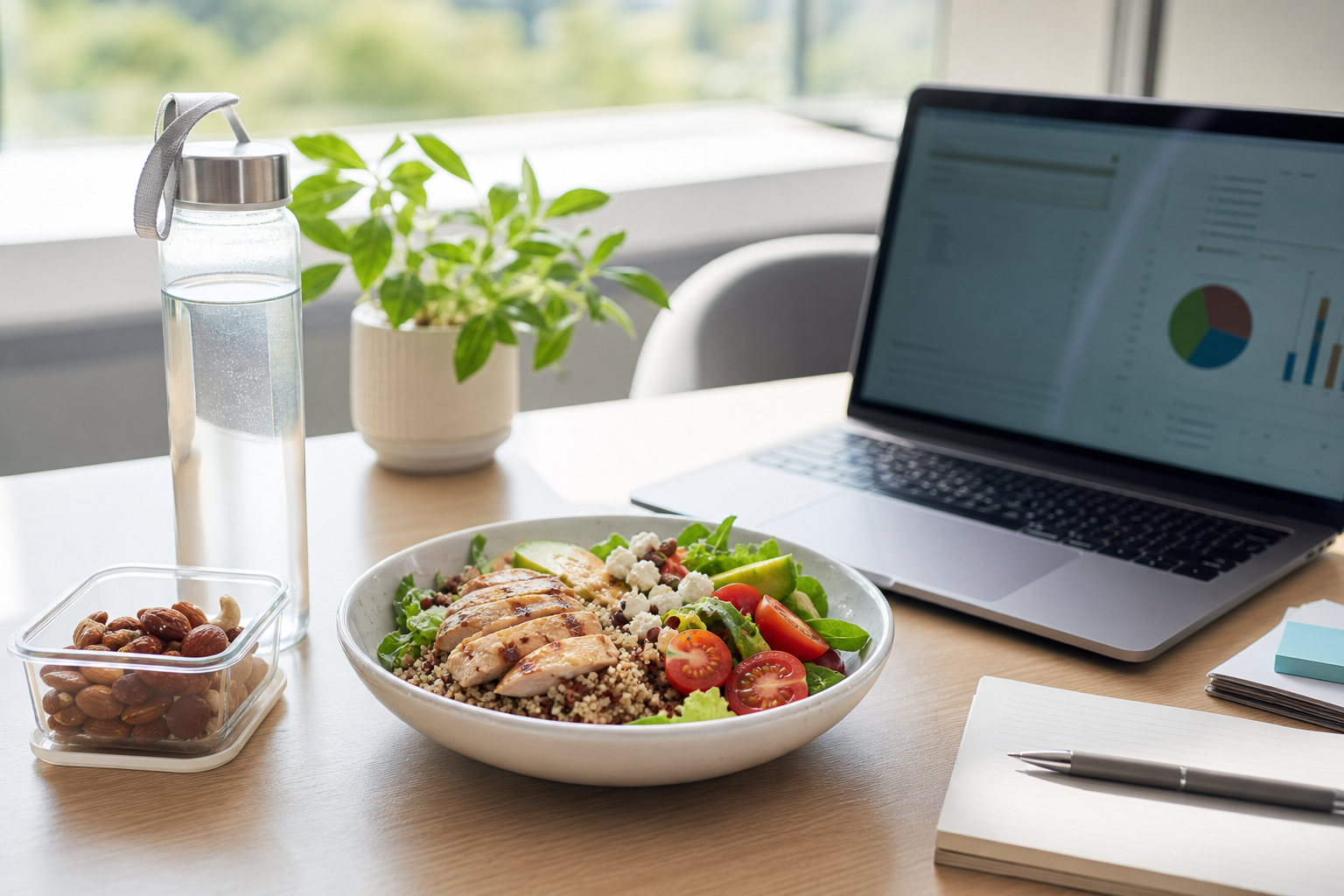 What a Gentle Workday Food Strategy Can Look Like