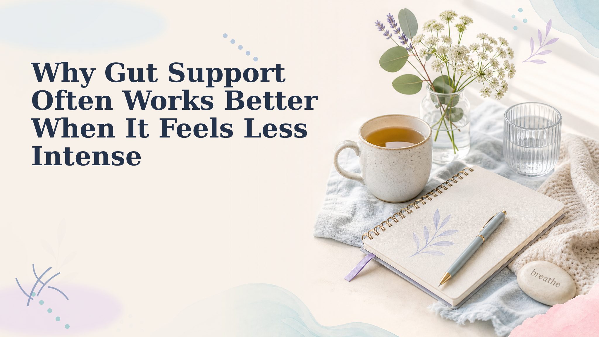 Why Gut Support Often Works Better When It Feels Less Intense