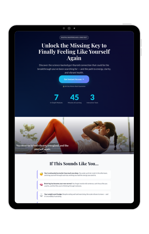 The Gut-Thyroid Axis Masterclass